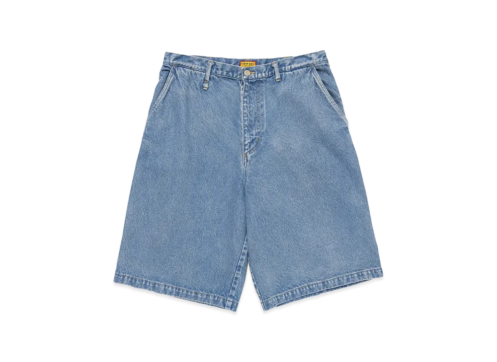 HUMAN MADE Wide Denim Shorts "Indigo"