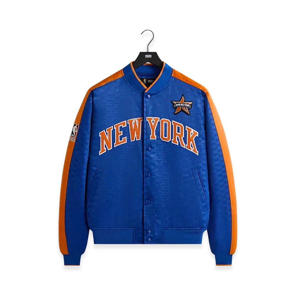 Kith x NBA All-Star New York Knicks Bomber Jacket "Current"