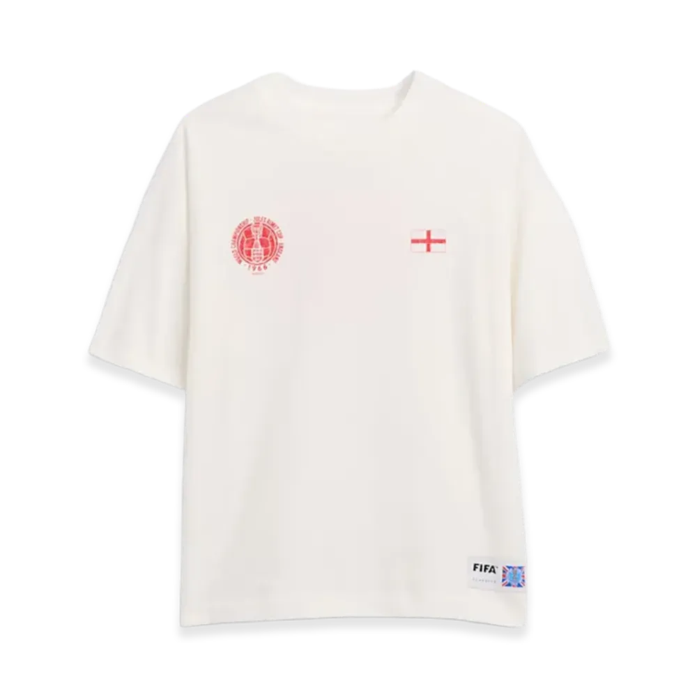 Gap x Ouigi Theodore Kids FIFA World Cup Graphic T-Shirt England "White"