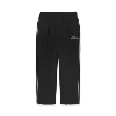 ENNOY Stylistshibutsu Piping Nylon Track Pants "Black/White"