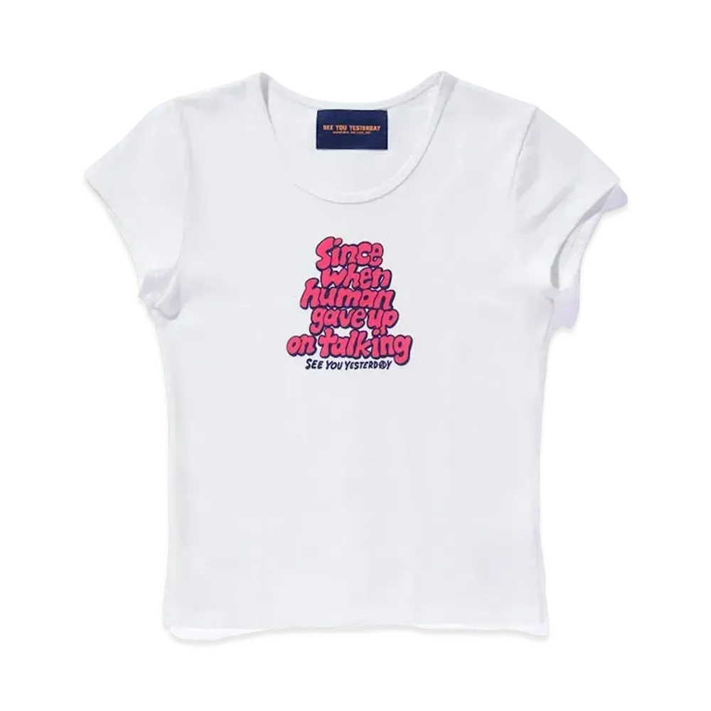 VERDY x SEE YOU YESTERDAY Ladies T-shirt "White"