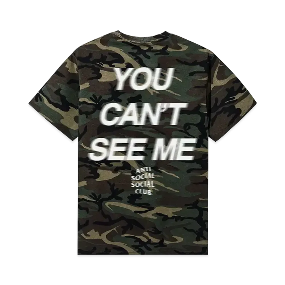 ANTI SOCIAL SOCIAL CLUB x WWE You Can't See Me Tee "Camo"