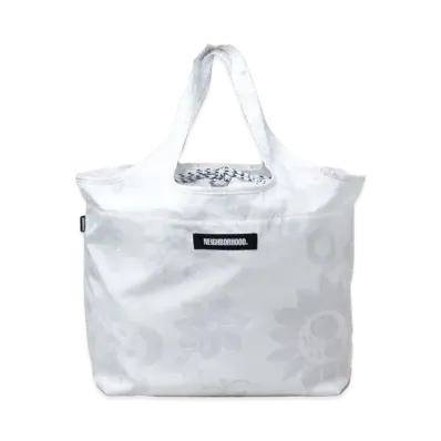 NEIGHBORHOOD TOTE . OHANA / C-LUGGAGE "White"