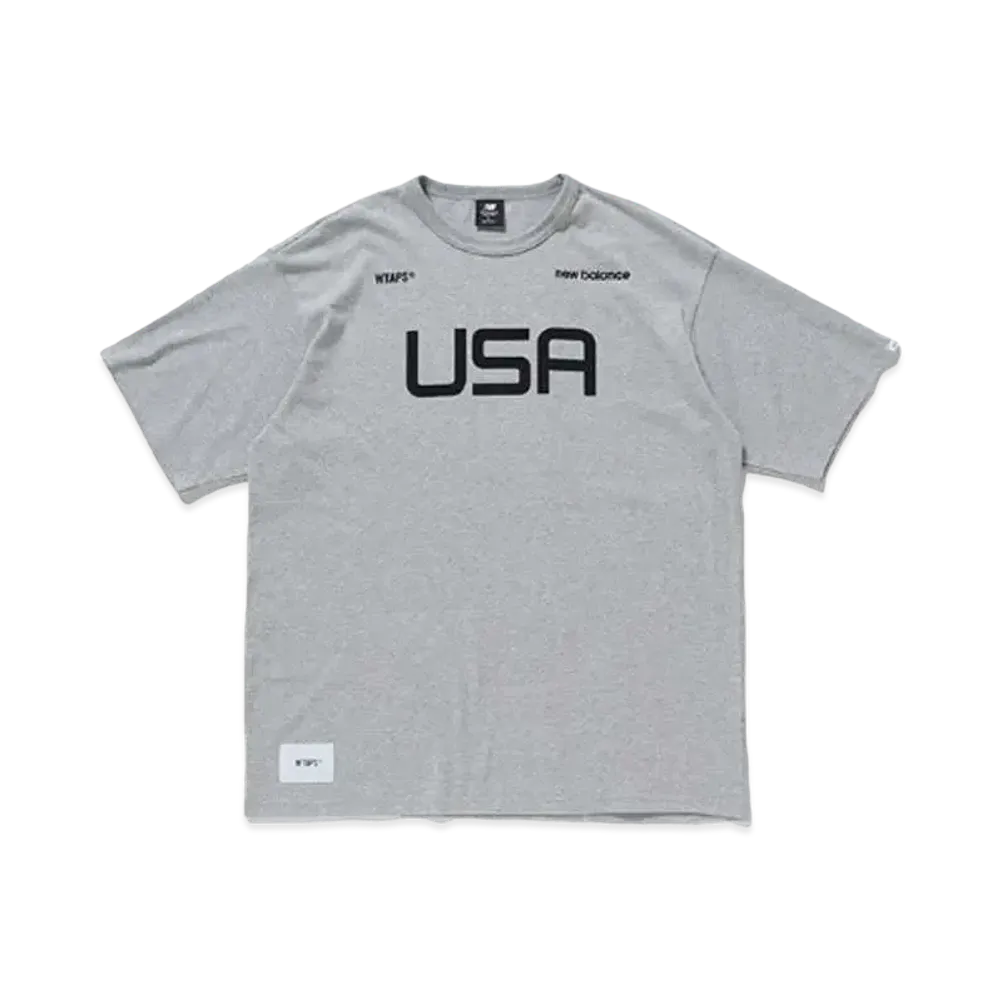 WTAPS x New Balance Academy SS T-Shirt "Grey"