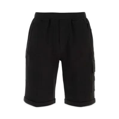 C.P. Company Stretch Cotto Bermuda Shorts "Black"
