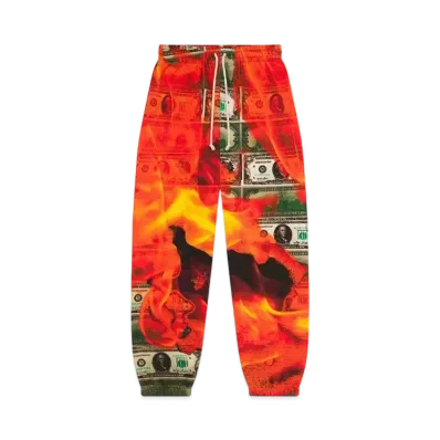 DENIM TEARS Burn It All Sweatpants "Multi"