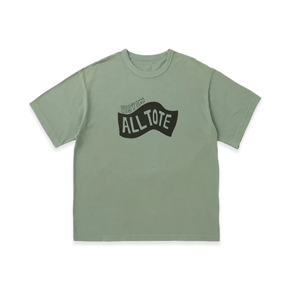 visvim Jumbo Tee S/S DMGD "LT.Green"