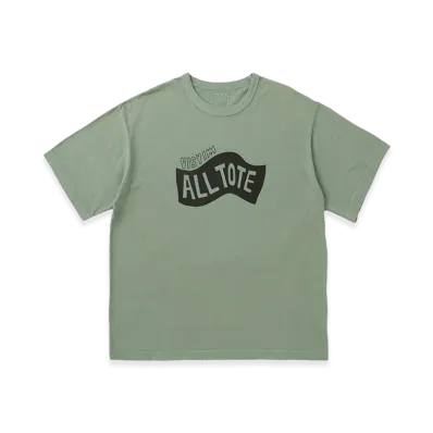 visvim Jumbo Tee S/S DMGD "LT.Green"