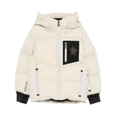 MONCLER Kids Grenoble Jackets "White"