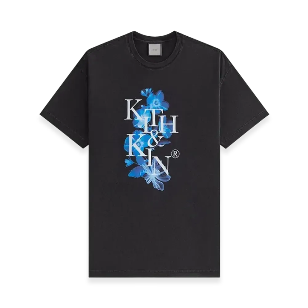 Kith Women's Vintage Xray Floral Tee "Black"