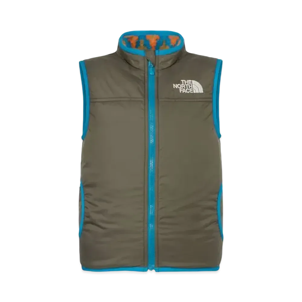 The North Face Kids Toddler Novelty Reversible Cozy Vest "New Taupe"