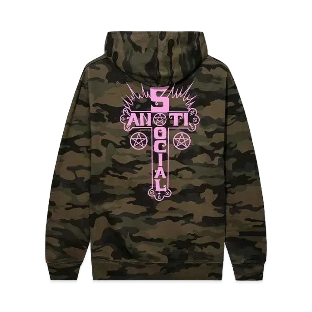ANTI SOCIAL SOCIAL CLUB Inferno Hoodie "Forest Camo"