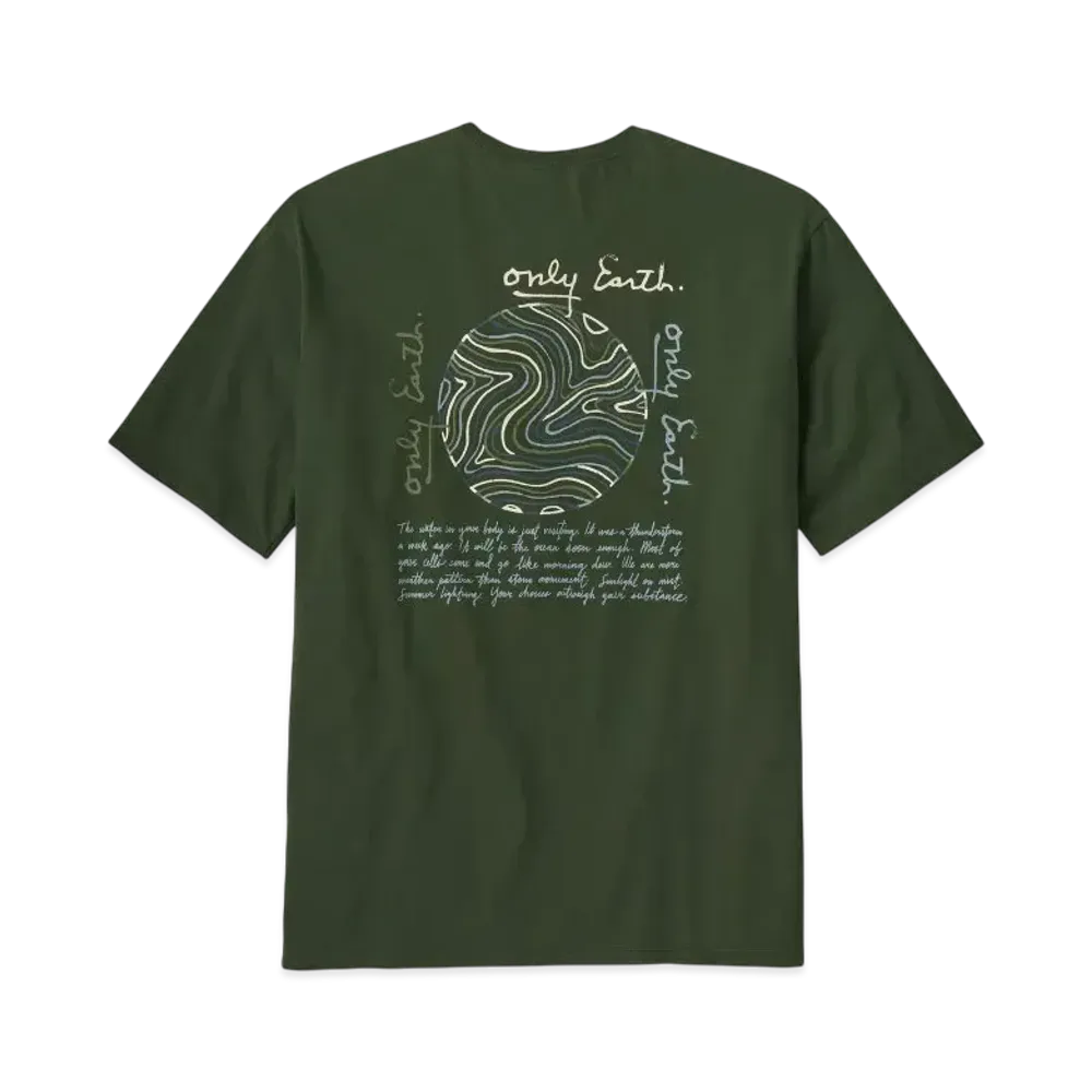 Patagonia Men's Cta Organic Tee "Pine Green"