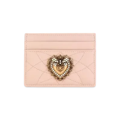 Dolce&Gabbana Devotion Credit Card Holder "Pale Pink"