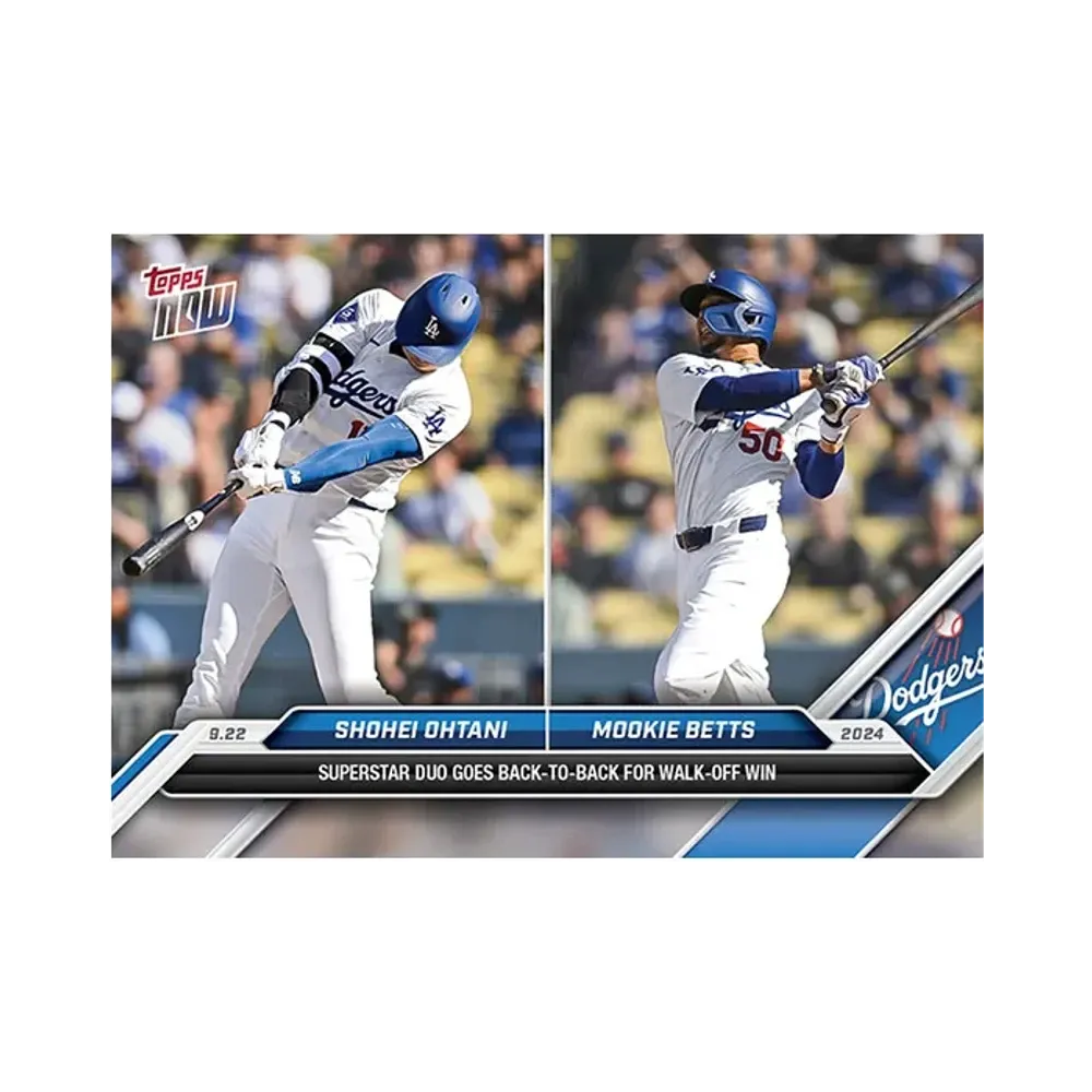 Shohei Ohtani / Mookie Betts [742](2024 MLB Topps NOW Card)