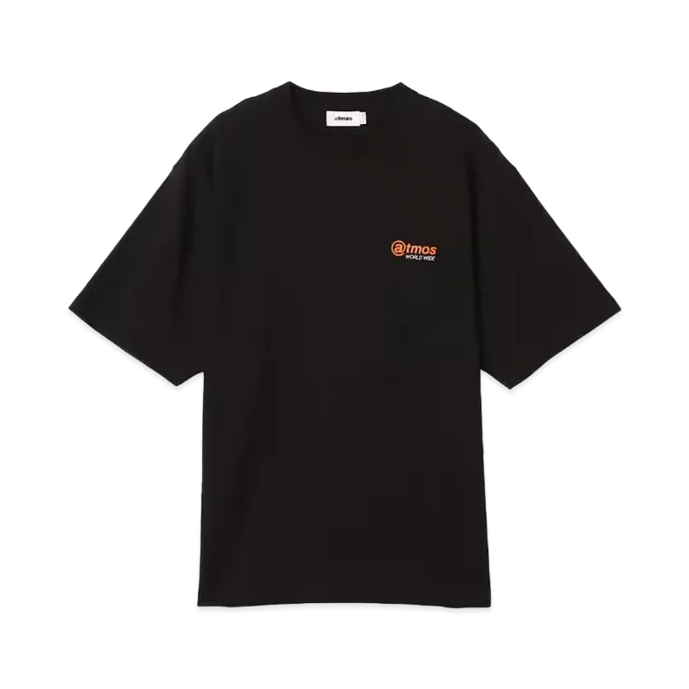 atmos @ Logo Print T-shirt "Black"