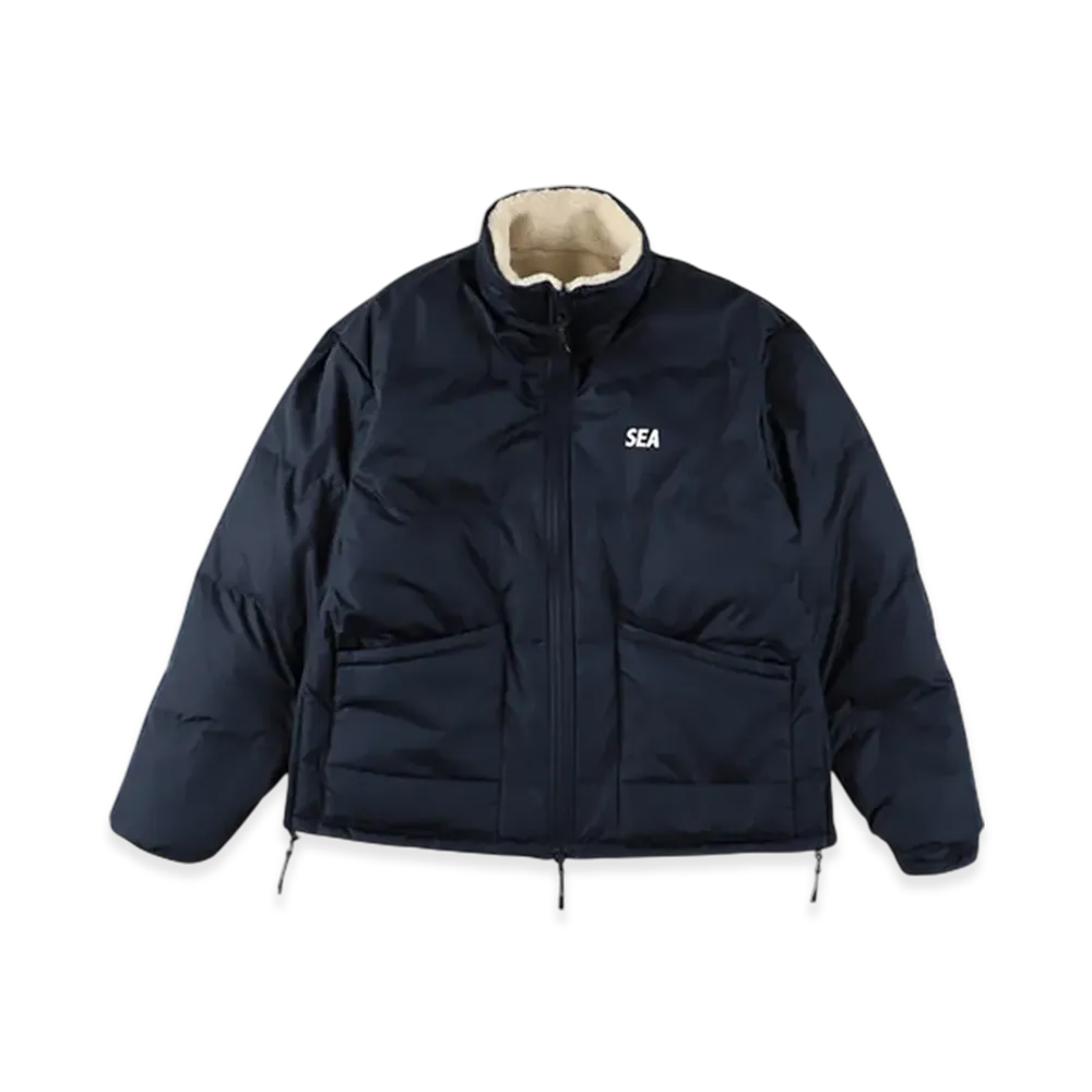 WIND AND SEA x TAION Reversible Boa x Down "Dark Navy"