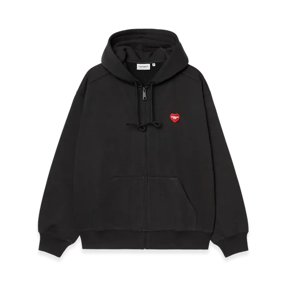 Carhartt WIP Hoodedheart Ii Hartt Sweat Jacket "Black"