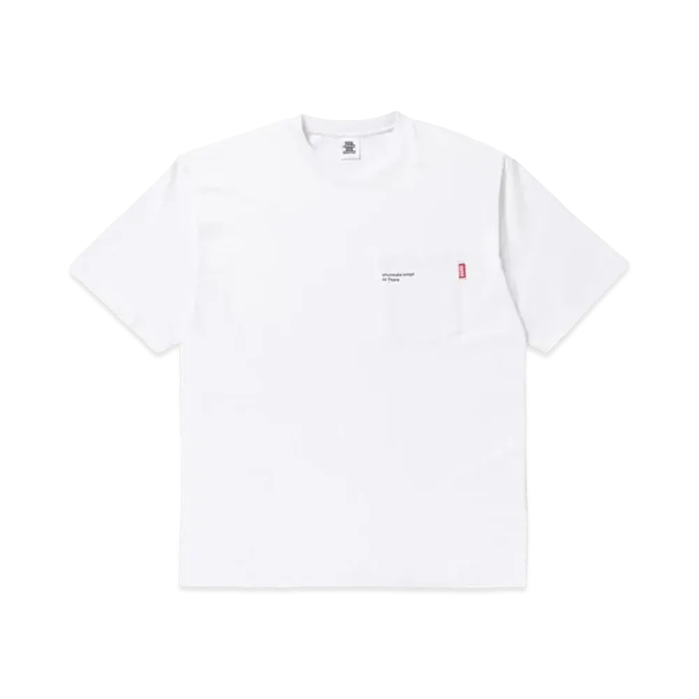 BlackEyePatch SHUNSUKE SHIGA "HI THERE" POCKET TEE "White"