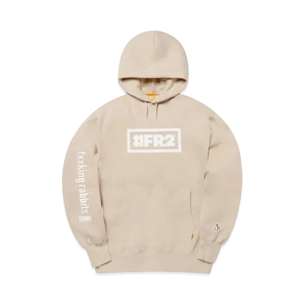FR2 Box Logo Hoodie "Beige"