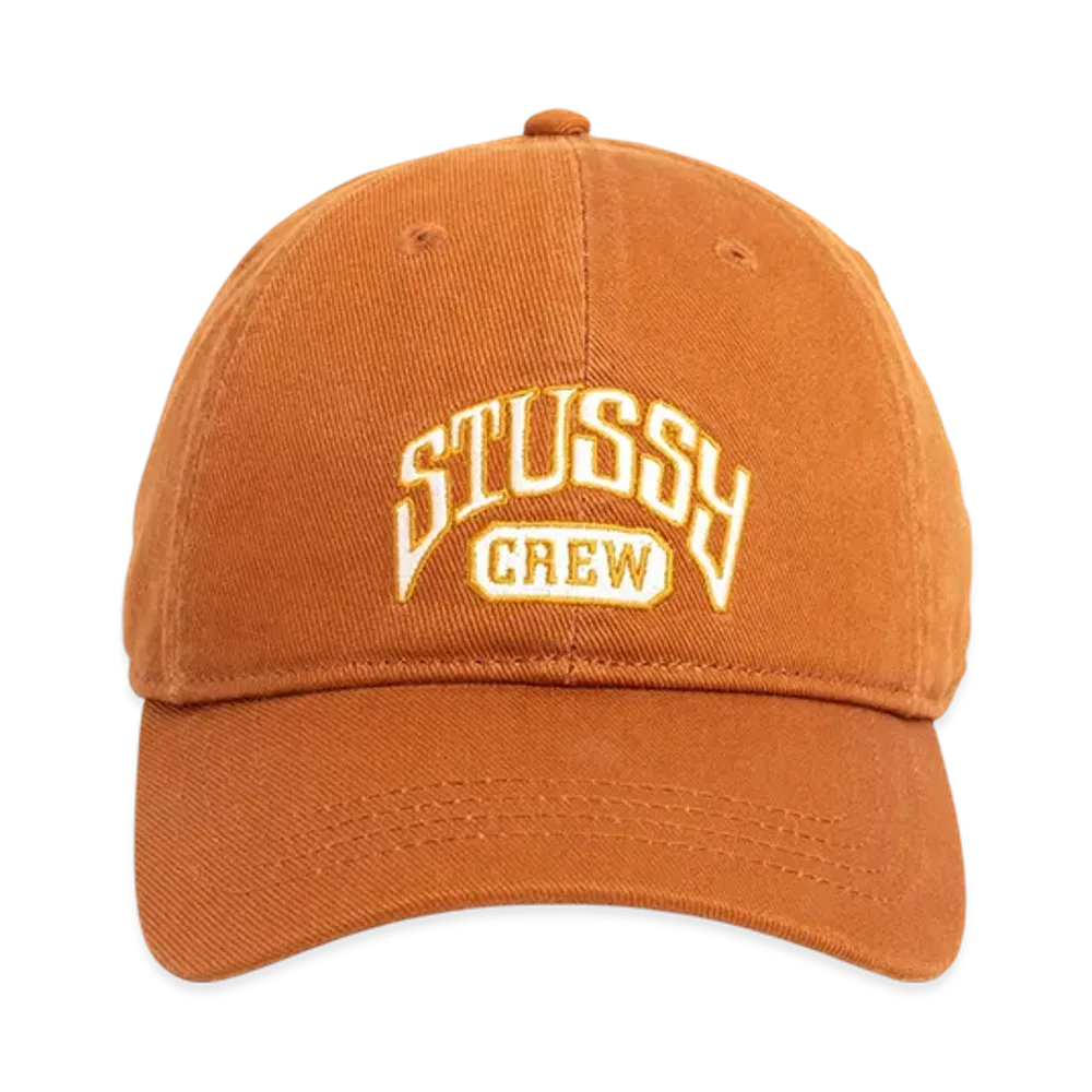 Stussy Low Profile Crew Strapback "Rust"