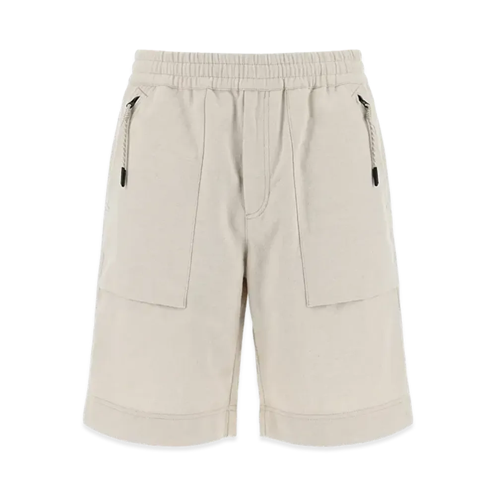 MONCLER Grenoble Shorts "Beige/White"