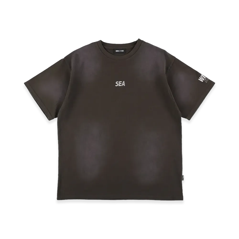 WIND AND SEA Sulfur Dyeing Logo S/S Tee "Brown"