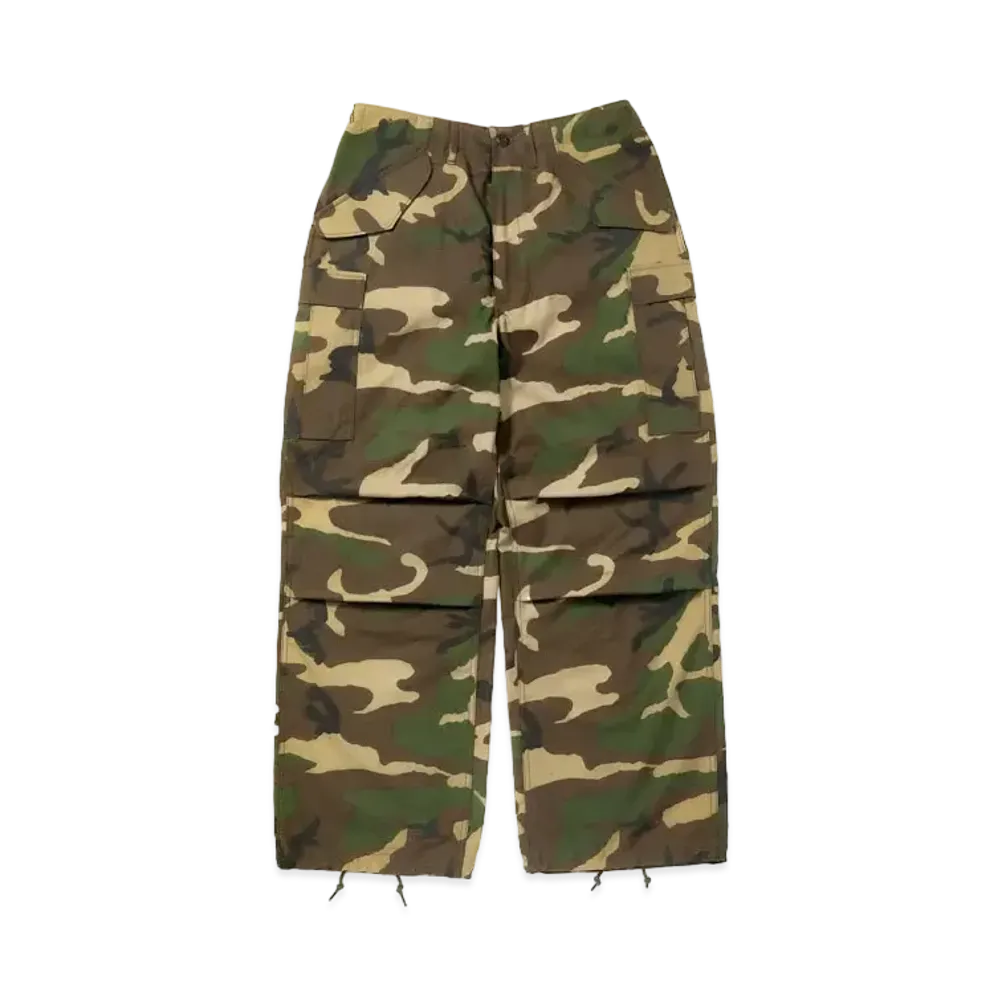 THE REAL McCOY'S Trousers Mens Field M-65 / Woodland "Olive"