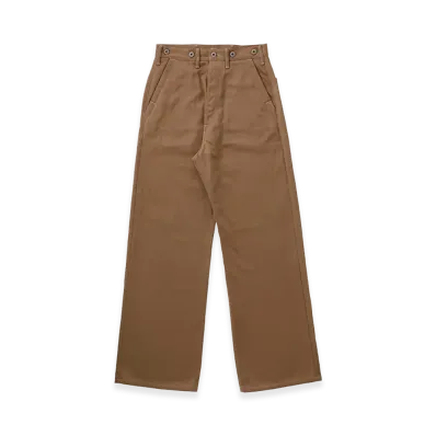 T.T Taiga Takahashi LOT.204 Engineer Trousers "Natural Dyed Beige"