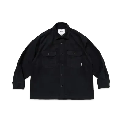 WTAPS Deck 02 / LS / Cotton. Twill "Black"