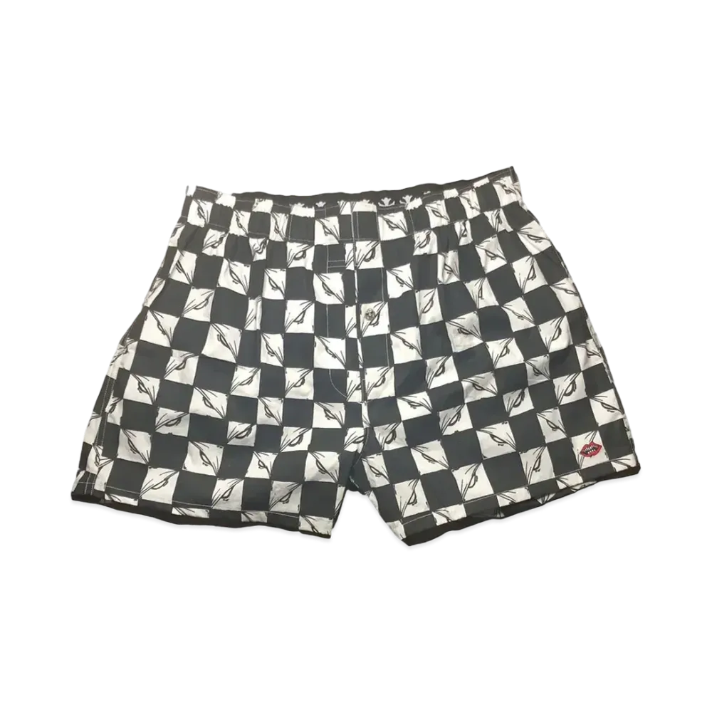 Chrome Hearts Matty Boy Ninety Nine Eyes Boxer Shorts "Black/White"