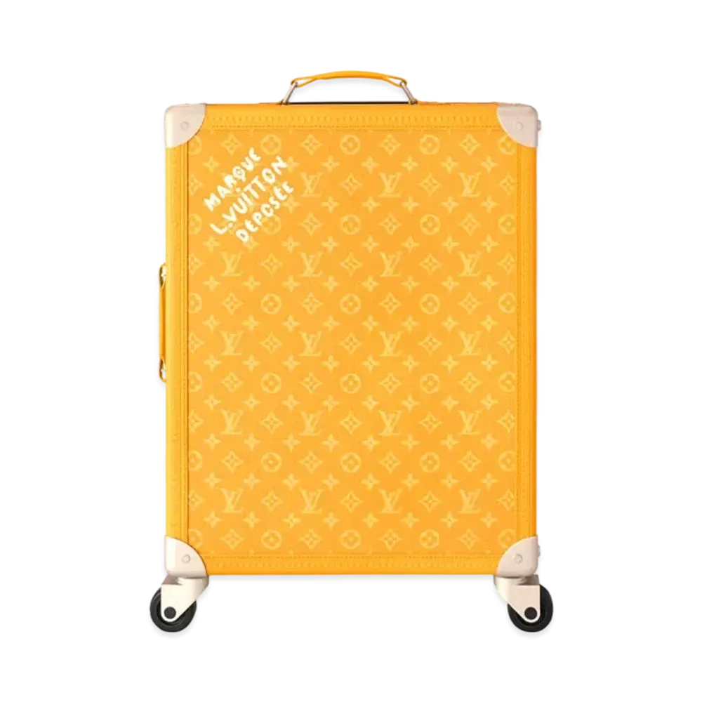 Louis Vuitton Rolling Trunk Monogram Heritage "Jaune"