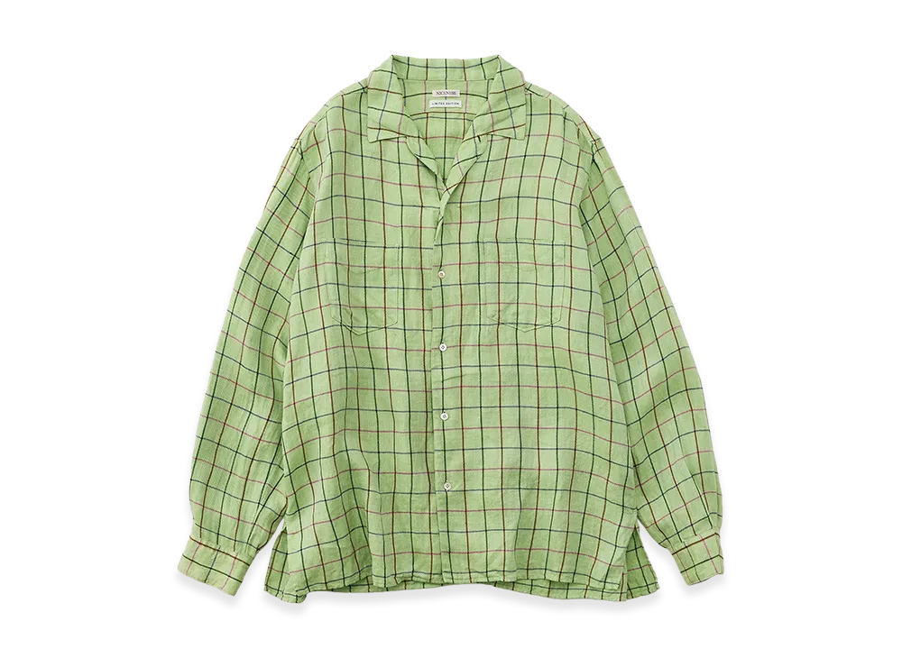 NICENESS E.Romeo check Shirt "Green"