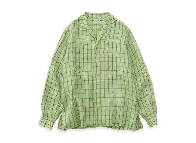 NICENESS E.Romeo check Shirt "Green"
