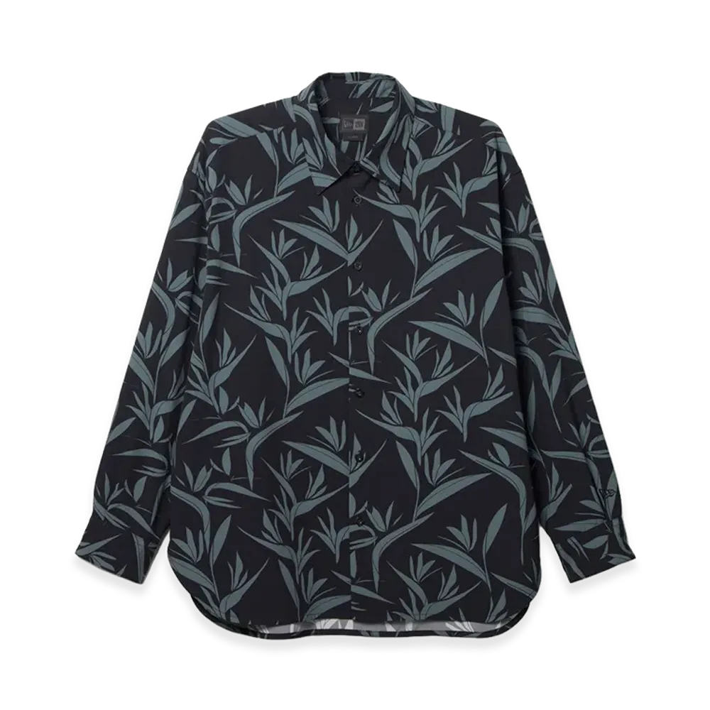 NEW ERA Long Sleeve West Coast Shirt Black Label SS26 "Black"