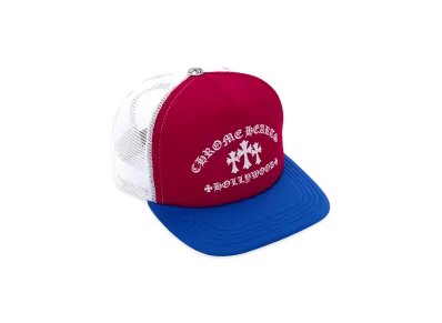 Chrome Hearts Trucker Cap King Taco "Red/Blue"