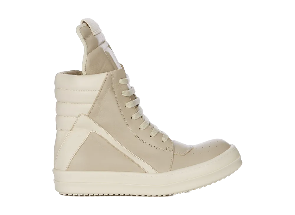 Rick Owens Women's SS26 Geobasket "Sand/Milk"