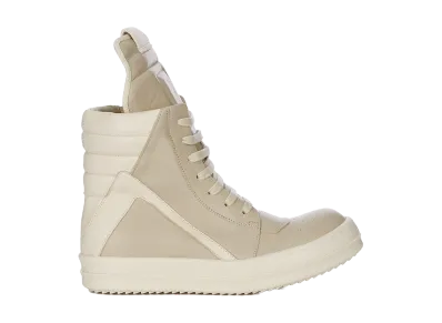 Rick Owens Women's SS26 Geobasket "Sand/Milk"