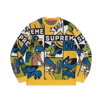 Supreme Cartoon Sweater "Multicolor "