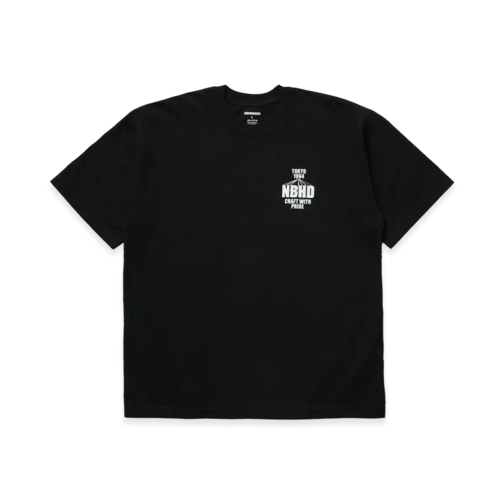 NEIGHBORHOOD NH 252 Spot . Tee SS-5 "Black"