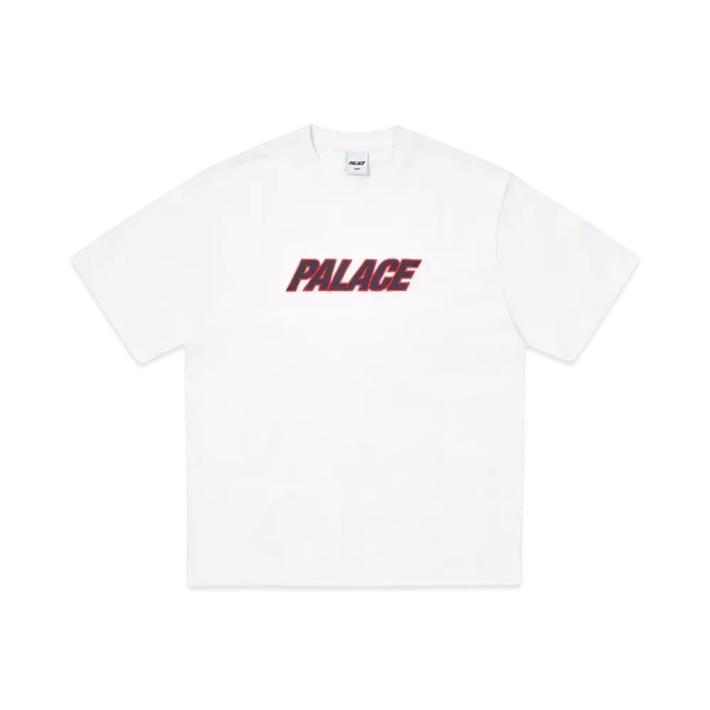 PALACE HEAVY FONT T-SHIRT "White"