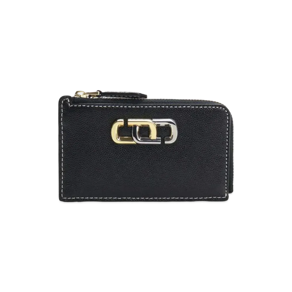 Marc Jacobs The J Link Small Top Zip Wallet "Black"