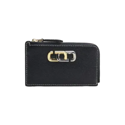 Marc Jacobs The J Link Small Top Zip Wallet "Black"