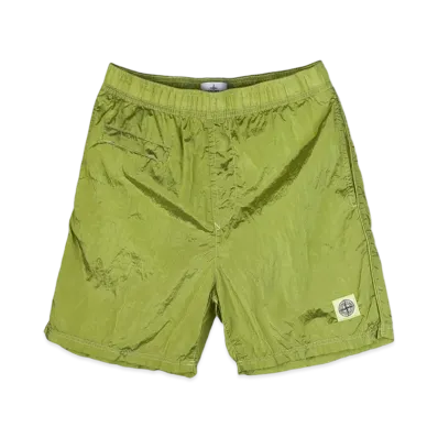 Stone Island B0243 Nylon Metal Swimming Trunk - 22SS "Lemon"