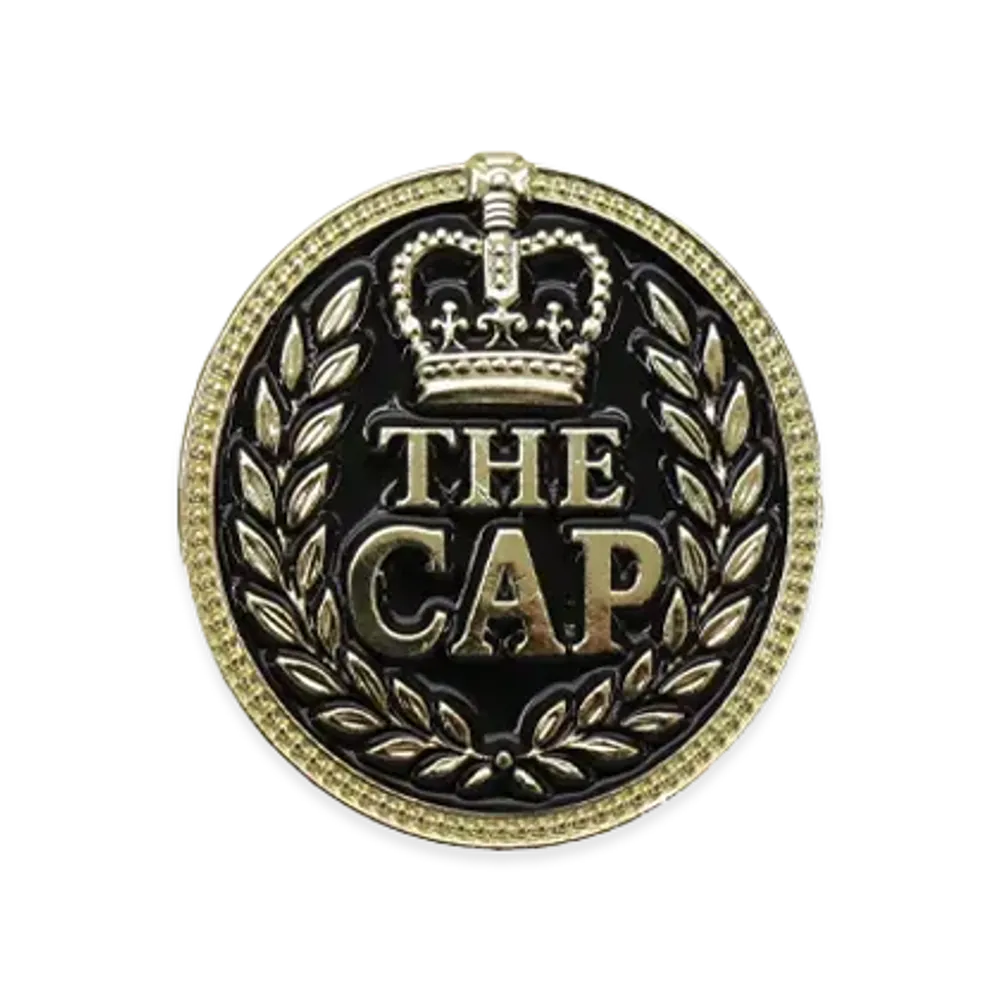 NEW ERA x THE CAP Pins The Sign "Gold"