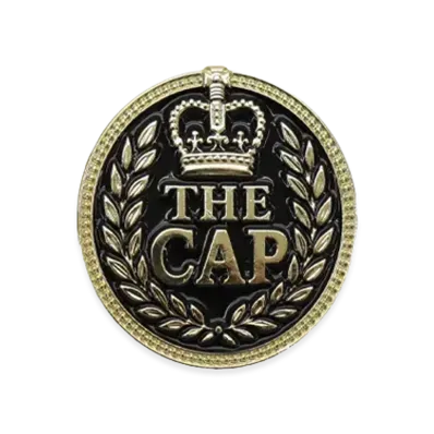 NEW ERA x THE CAP Pins The Sign "Gold"