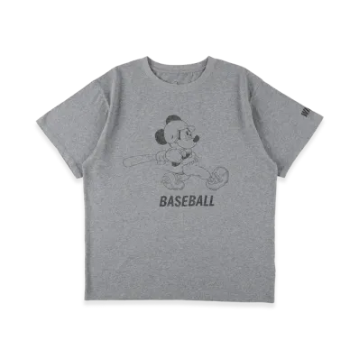 WIND AND SEA x SMOOTHY Baseball S/S Tee "Gray"