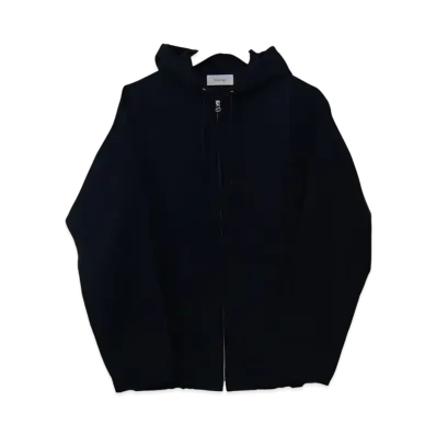 Ernie Palo Cotton Nidom Hooded Zip Blouson "Black"