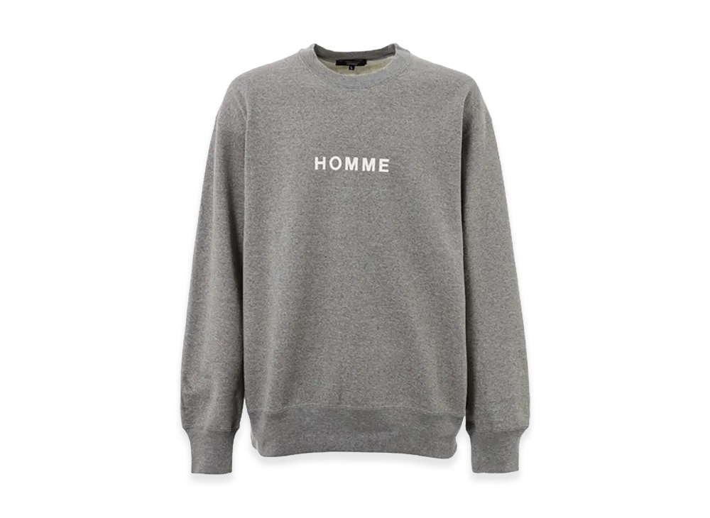 COMME des GARCONS HOMME Print Sweatshirts "Gray"