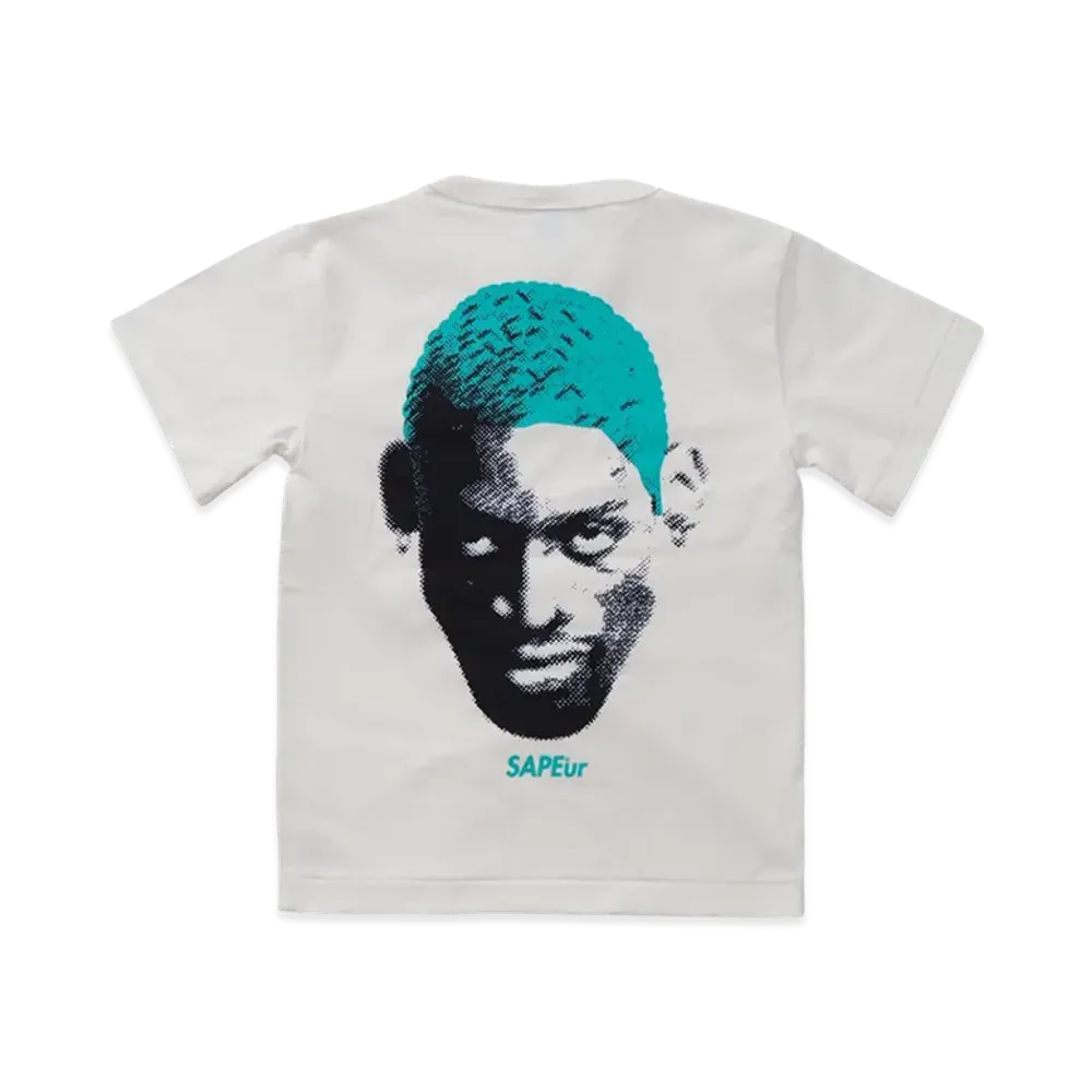 SAPEur Kid's Cherish Blue Head Tees/S Tee "White"